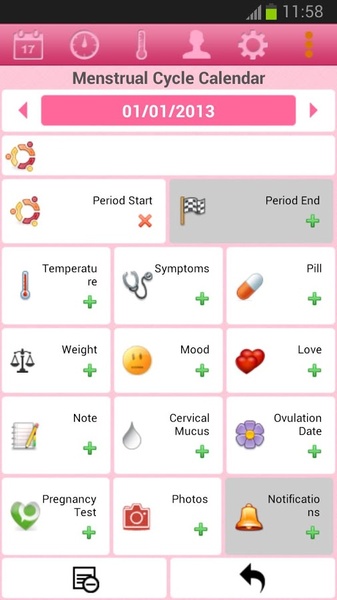 Menstrual Cycle Calendar - Preview 7