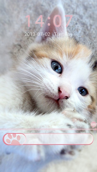 GO Locker Theme Sweet Kitty - Preview 1