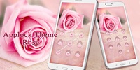 Applock Theme Rose screenshot 1