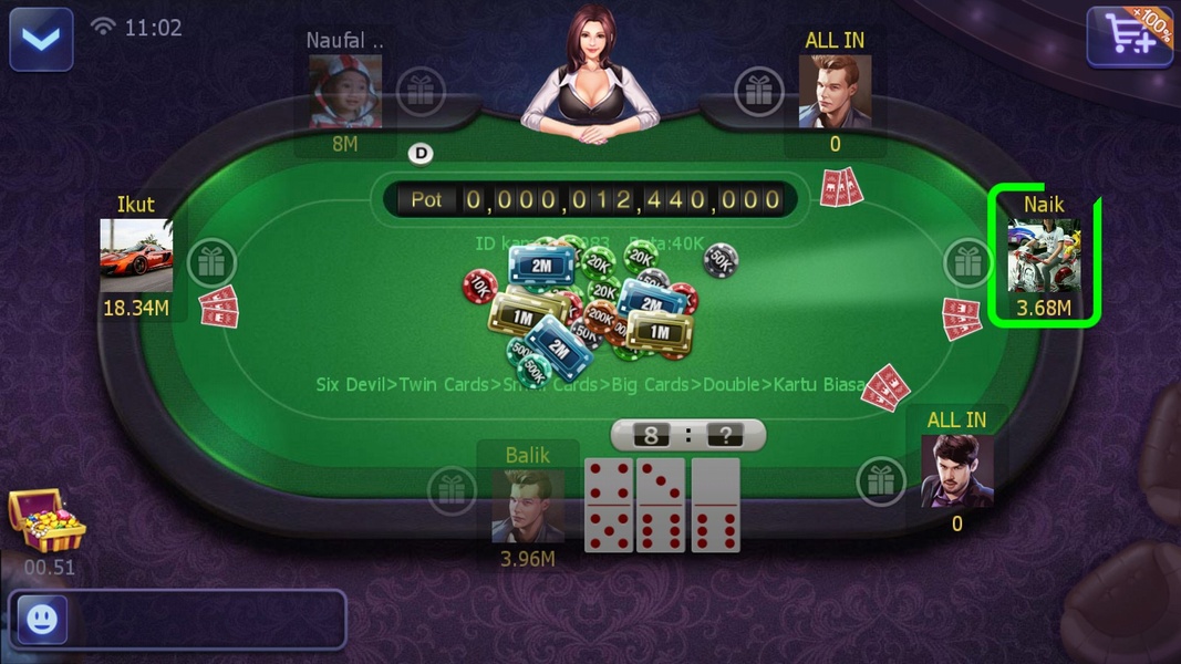 Poker deals qiu qiu