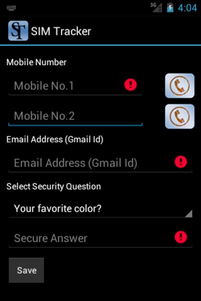SIM Tracker - Preview 4