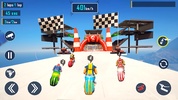 Superhero Tricky Bike Race screenshot 4