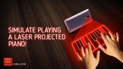 Hologram piano simulator screenshot 2