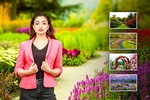 Garden Photo Frames Editor screenshot 4