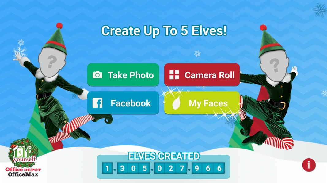 ElfYourself by Office Depot for Android - Download the APK from Uptodown