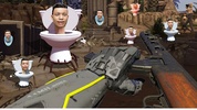 Toilet FPS Shooting Games: Gun screenshot 1