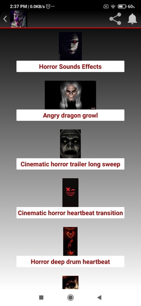 Horror Sounds Effects - Preview 4