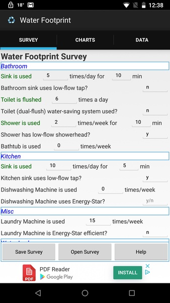 Water Footprint - Preview 1