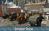 Winter Timber Truck Simulator screenshot 3