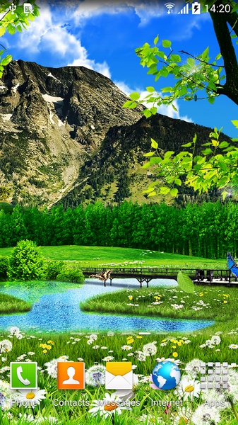 Summer Landscape Live Wallpaper - Preview 4
