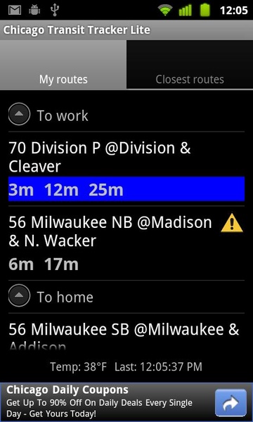 Chicago Transit Tracker Lite - Preview 3