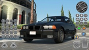 E36 Black Car Drift screenshot 4