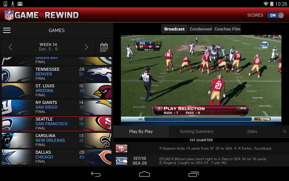 NFL Game Rewind - Preview 6