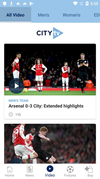 ManCityApp - Preview 2