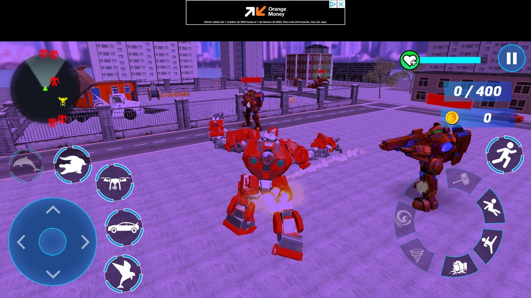 Dolphin Robot Transform - Preview 3