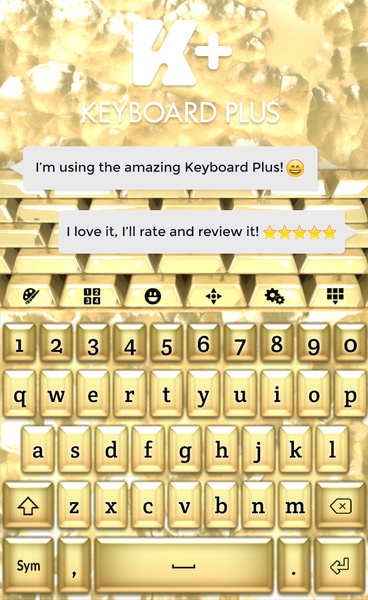 Keyboard Gold - Preview 6