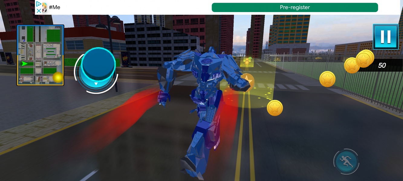 Robot MuscleCar Transport Game - Preview 4