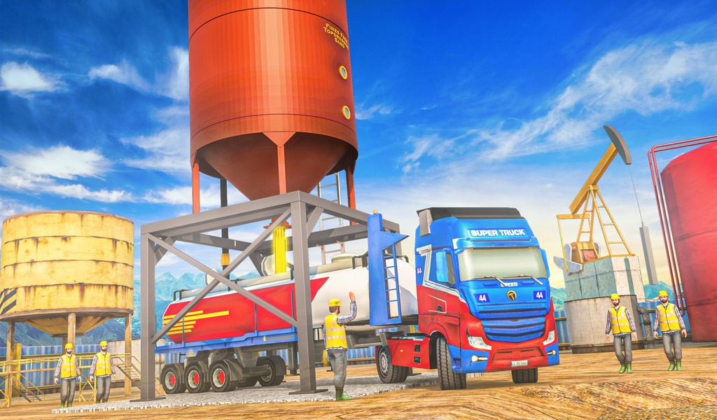 Oil Tanker Transport Offroad Truck Driver - Preview 4