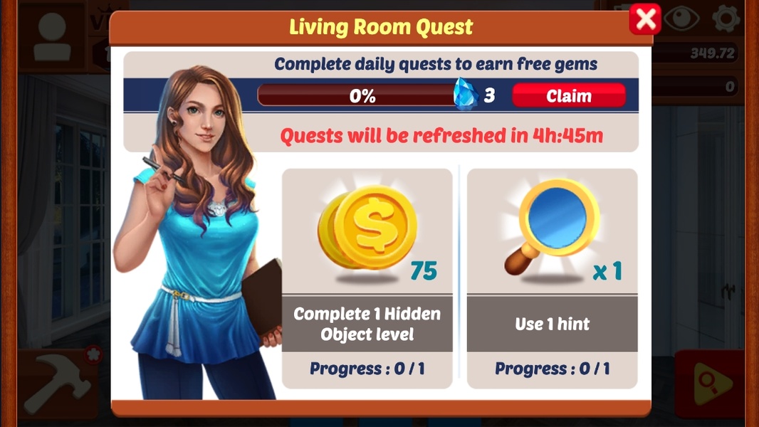 Home Designer - Dream House Hidden Object - Preview 6