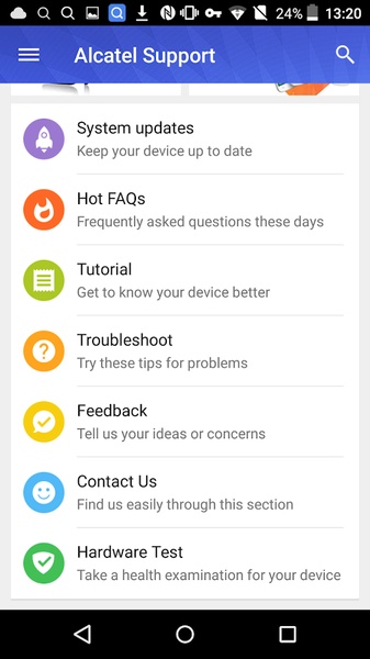 Alcatel Support - Preview 5