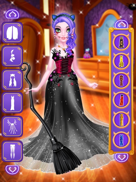 Halloween Dress Up Girls - Monster Dress Up Game - Preview 9
