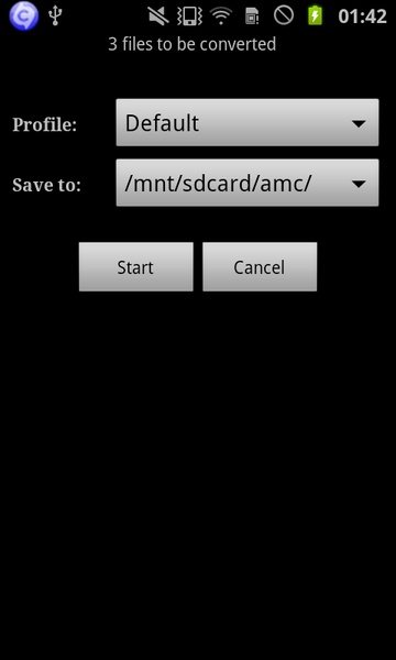 VidCon codec armv7 vfp - Preview 7