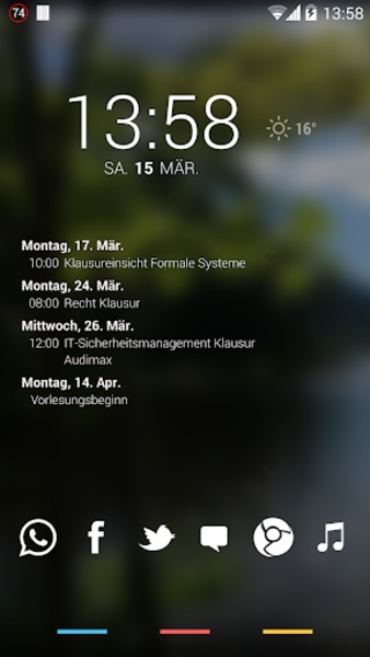 Simple Calendar Widget - Preview 7