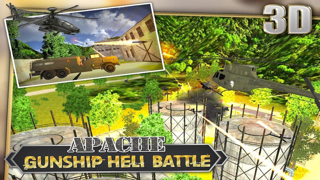 Apache Gunship Heli Battle - Preview 14