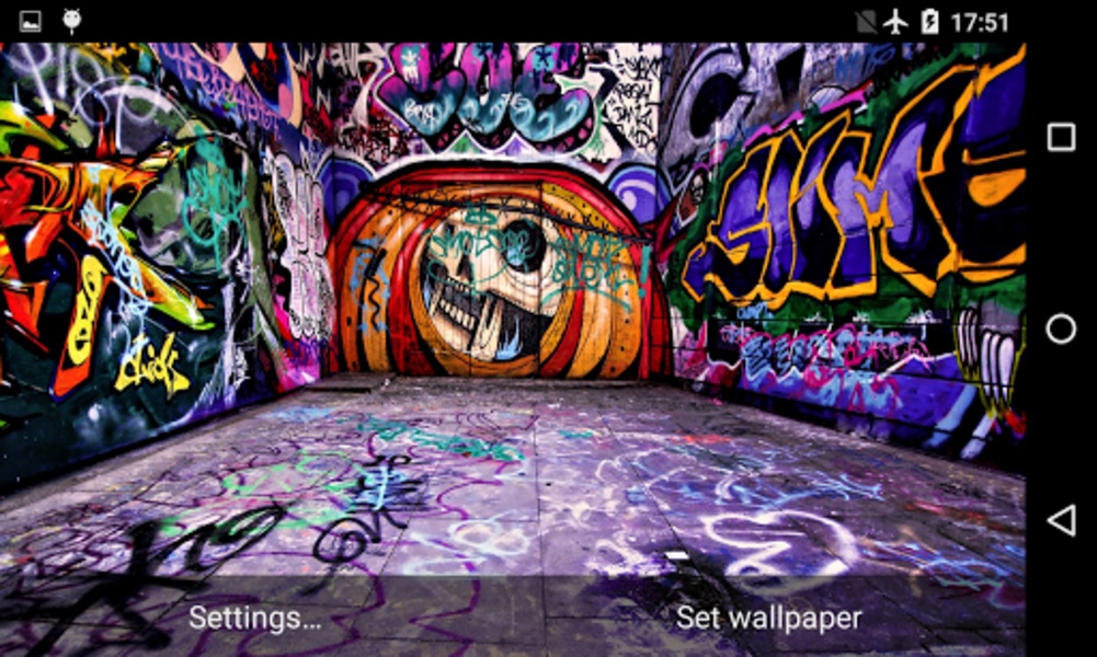 Graffiti 3D Live Wallpaper - Preview 1