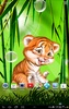 Cute tiger cub live wallpaper screenshot 2