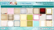 Freeware Marriage Invitation Card Maker screenshot 4