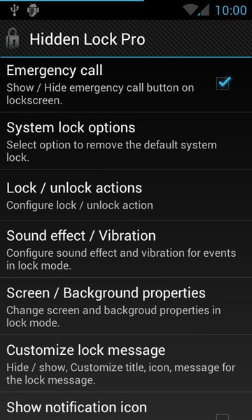 Hidden Lock Lite - Preview 1