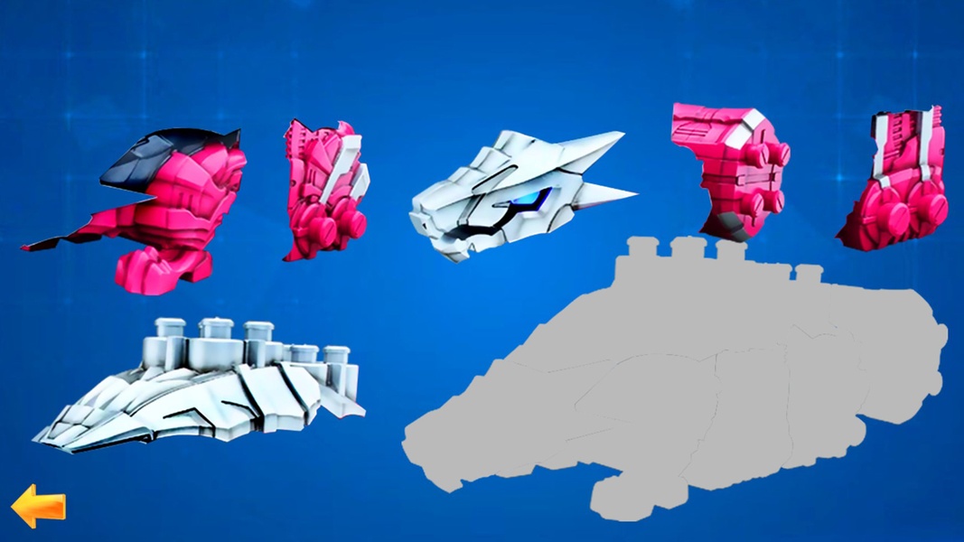 Fury Ranger Dino Robot Zord Puzzle - Preview 4