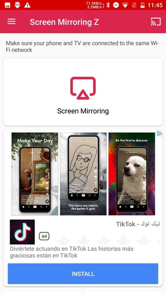 Screen Mirroring Z - Preview 1