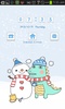 YongYong Snowman locker theme screenshot 2