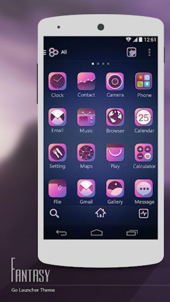 Fantacy GOLauncher EX Theme - Preview 4