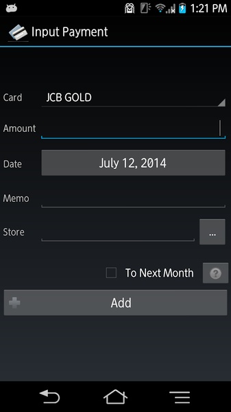 Credit Card Payment Checker - Preview 3