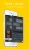 Android L Amber皮肤包 screenshot 3