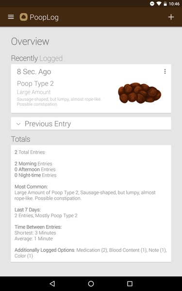 PoopLog - Preview 5