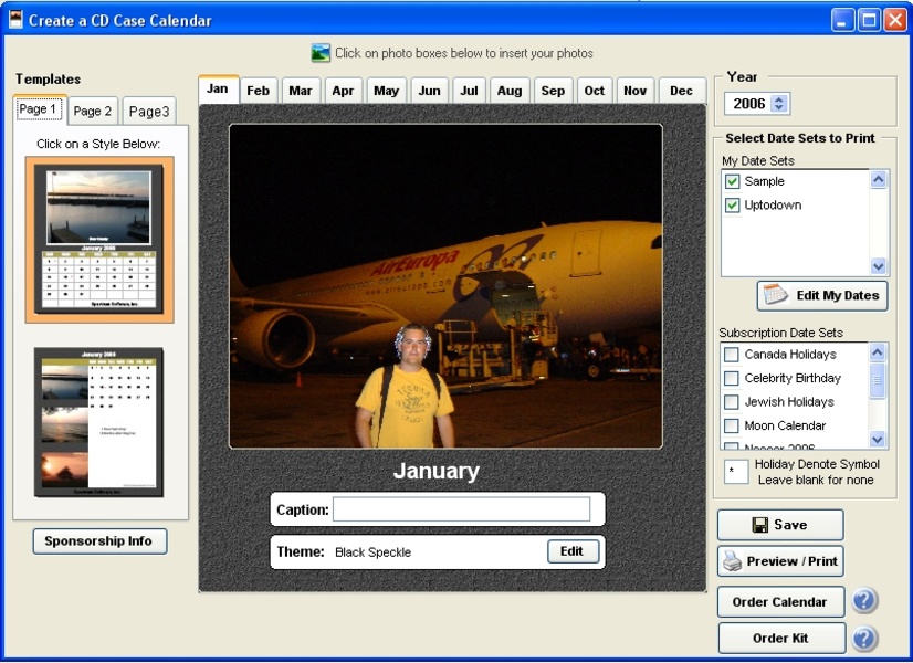 EZ Photo Calendar Creator for Windows - Download it from Uptodown for free