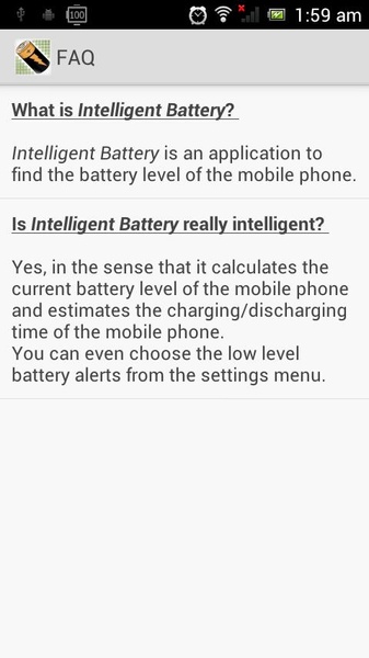 Intelligent Battery - Preview 1