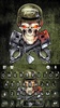 Skull Soldier Keyboard Theme screenshot 1