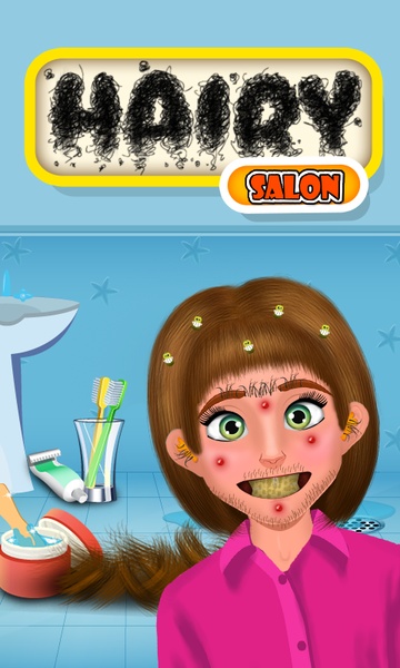 Hairy Salon - Face Makeover - Preview 5