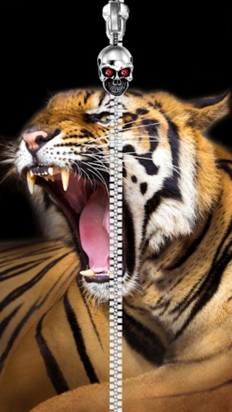 Tiger lock screen - Preview 6