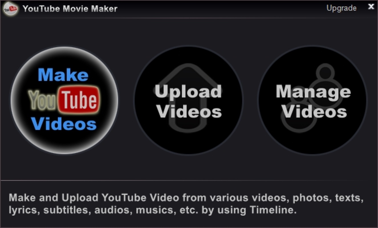 Movie tube. Youtube maker. Easy to promote. Get movies youtube.