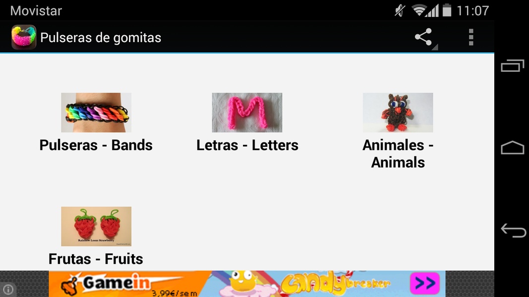 Pulseras de gomitas - Preview 3