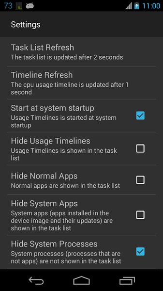 Usage Timelines Free - Preview 4