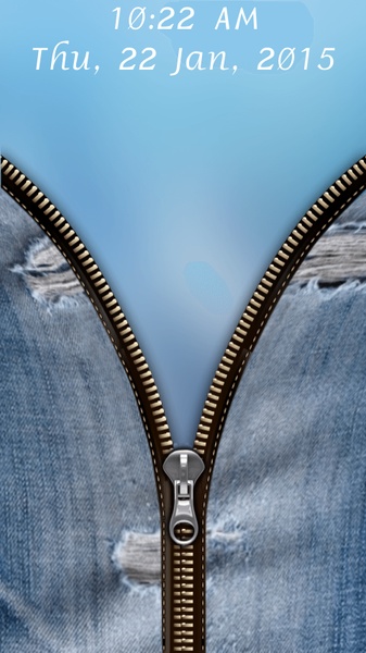 Zipper Slider Lock Screen - Preview 6