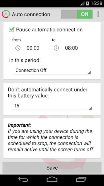 Auto connection - Preview 3