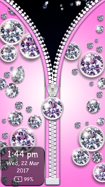 Diamond Zipper Lock Screen - Preview 8